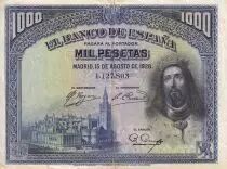 Espa&ntilde;a 1000 Pesetas - San Fernando - 1928 - P.78