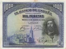 Espa&ntilde;a 1000 Pesetas - San Fernando - 1928 - P.78