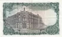 Espa&ntilde;a 1000 Pesetas 1971 - Jos&eacute; Echegaray - Madrid - Serial 5D