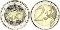 Espa�a 2 Euros - Cave of Altamira - Colorised - 2015