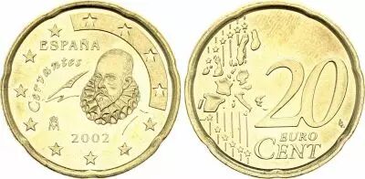 Espa�a 20 Centimes Euro - 2002