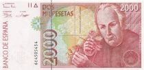 Espa&ntilde;a 2000 Pesetas - Jose Celestino Mutis - 1992 - P.164