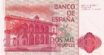 Espa&ntilde;a 2000 Pesetas - Juan Ramon Jimenez  - 1980 - Serial M - P.159