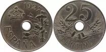 Espa&ntilde;a 25 centimos - Alfonso XIII  -1927