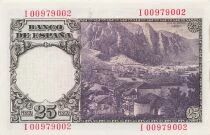 Espa&ntilde;a 25 Pesetas - Florez Estrada - 1946 - P.130