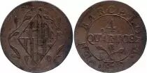 Espa�a 4 Quartos, Joseph Napol�on - Barcelone 1812