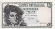 Espa&ntilde;a 5 Pesetas - Elcano - 1948 - P.136
