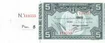 Espa�a 5 Pesetas 1937 - Bilbao