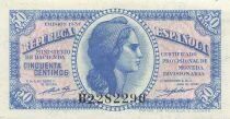 Espa&ntilde;a 50 Centimos - Matrona Republica - 1937 - P.93