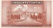 Espa&ntilde;a 50 Centims - Solsona - 1937