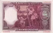 Espa&ntilde;a 500 Pesetas  -  J. S. de Elcano - 1931 - P.85