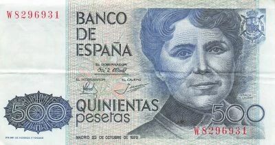 Espa�a 500 Pesetas - 23-10-1979 - P.157