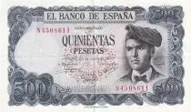 Espa&ntilde;a 500 Pesetas - Jacinto Verdaguer - Landscape - 1971 - Serial 1Q - P.153