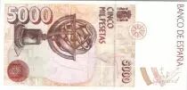 Espa&ntilde;a 5000 Pesetas C. Colombus - Astrolabe