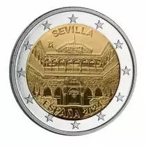 Espa&ntilde;a Alcazar de S&eacute;ville - 2 Euros UNC Comm&eacute;mo. 2024