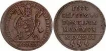 Estado Pontifical Baiocco Pius VII - 1801