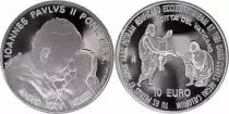 Estado Vaticano 10 Euro Silver Jubilee of John Paul II - Silver - 2003