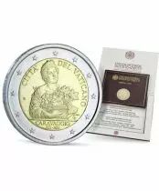 Estado Vaticano 2 Euro commemo. - 450 years of Caravaggio - Vatican 2021 - BU