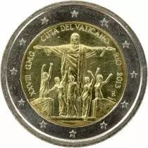 Estado Vaticano 2 Euro Commemorative 2013 WYD Rio