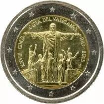 Estado Vaticano 2 Euro Commemorative 2013 WYD Rio