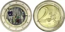 Estado Vaticano 2 Euros - 7th World meeting of family - Colorised - 2012