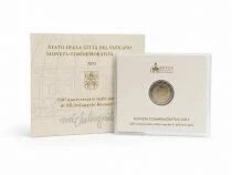 Estado Vaticano 2 Euros Comm&eacute;mo. Vatican 550e anniversaire de la naissance de Michel-Ange