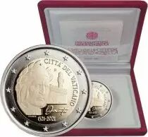 Estado Vaticano 2 Euros Proof 2021 - Dante Aligheri
