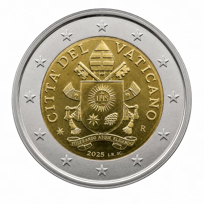 Estado Vaticano 2025 Circulation BU ?2 Coin