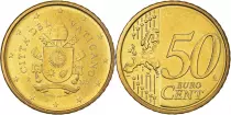 Estado Vaticano 50 Centimes Euros - Pape Fran&ccedil;ois - 2015