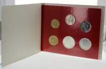 Estado Vaticano Mint set of 6 coins John Paul II 1981 Roma