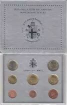 Estado Vaticano Proof set of 2003 - Pope John Paul II - 8 coins in Euros