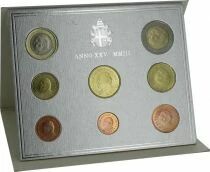 Estado Vaticano Proof set of 2003 - Pope John Paul II - 8 coins in Euros