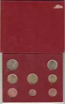 Estado Vaticano Set of 8 coins from a proof set - 2004 - Pope John Paul II