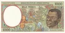 Estados de �frica Central 1000 Francs - 1994 - Letter F - Central African Republic