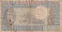 Estados de &Aacute;frica Central 1000 Francs - Young boy - House - Mountain - 1978 - Serial H.17 - F - P.16b