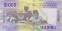 Estados de &Aacute;frica Central 10000 Francs - Building - School - 2020 (2022) - Lettrer C