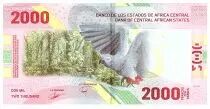 Estados de �frica Central 2000 Francs - Building - Parrot - 2020 (2022) - Letter B2