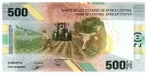 Estados de &Aacute;frica Central 500 Francs - Central Bank of Youand&eacute; - 2020 (2022) - Letter F1