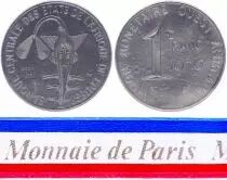 Estados de &Aacute;frica del oeste 1 Franc - 1976 - Test strike