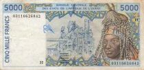 Estados de &Aacute;frica del oeste 5000 Francs - Niger - 2003 - P.613H