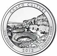 Estados Unidos 1/4 Dollar Chaco Culture