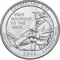 Estados Unidos 1/4 Dollar Cumberland Gap - 2016 D Denver