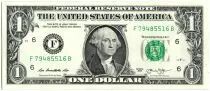 Estados Unidos 1 Dollar Washington - 2013 - F6 Atlanta