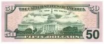 Estados Unidos 50 Dollars Grant - US Capitol 2013 B2 New York