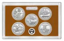 Estados Unidos Beautiful Quarters Proof set 2018 - 5 coins