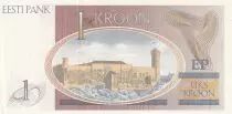 Estland 1 Kroon - K.Raud - Toampea\'s Castle - 1992 - UNC - P.69a