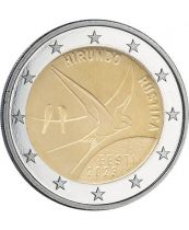 Estonia  The Swallow -  2 Euros Commémo. BU Coincard 2023 Estonia