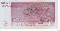 Estonia 10 Krooni - Jakob Hurt - Tree - 2006 - UNC - P.86a