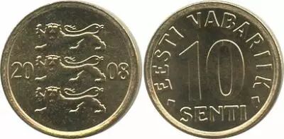 Estonia 10 Senti Lions