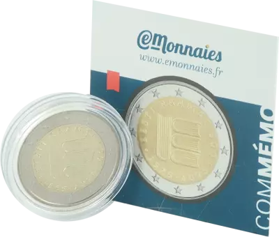 Estonia 2 Euros Comm�mo. 2025 - 500 Years of Estonian Literature - In Capsule